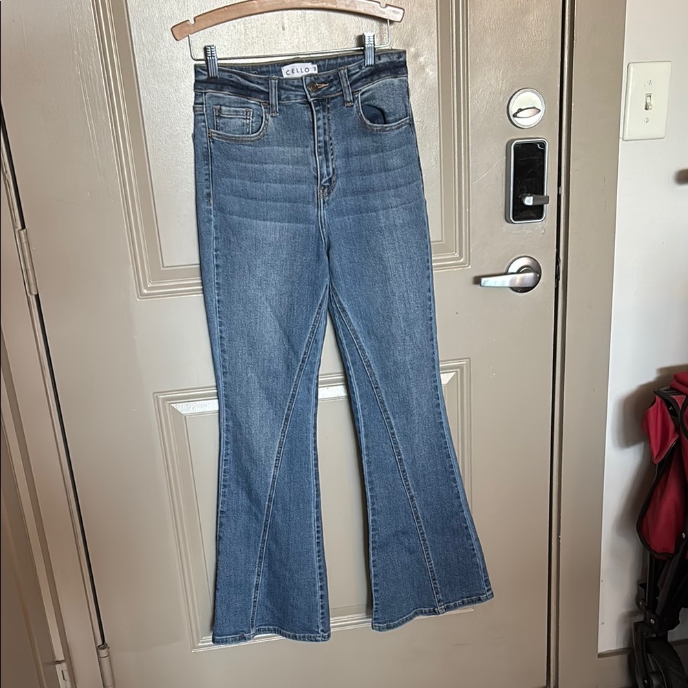 Cello Blue Flare Jeans